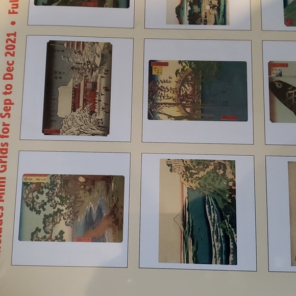 Japanese Woodblock Calendar 2022 - Picture 3 of 6